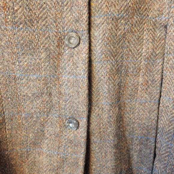 Vintage 70s | Handmade | Wool Tweed Cape - Picture 4 of 7